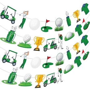 Golf Party Decorations - Golf Birthday Decorations Golf Themed Party Decorations Golf Decor Golf Banner Retirement Party Decor for Golf Lover in Kuwait