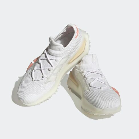 حذاء اديداس NMD_S1 للنساء، ابيض، مقاس 9.5 in Saudi Arabia