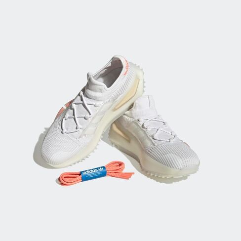 حذاء اديداس NMD_S1 للنساء، ابيض، مقاس 9.5 in Saudi Arabia