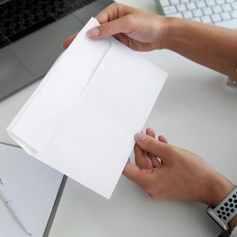 250 مخصص #10 مظاريف مع شعار - مخصصة #10 خبز ذاتي - مظاريف مطبوعة مع عنوان الإرجاع - مظروف الأمان المطبوع المخصص - مثالي للبريد التجاري - أبيض ، 250 عدد in Saudi Arabia