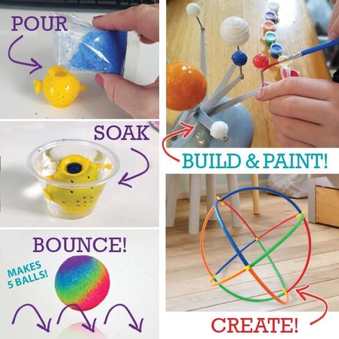 STEM Learning 6 مجموعات مربع الاشتراك الشهرية مع 18 مشروعًا - ألعاب بناء المدارس عن بُعد في الصيف - العلوم والتكنولوجيا والهندسة والرياضيات - أنشطة للأطفال الأولاد والبنات الذين تتراوح أعمارهم بين 7 و 12 عامًا in Saudi Arabia