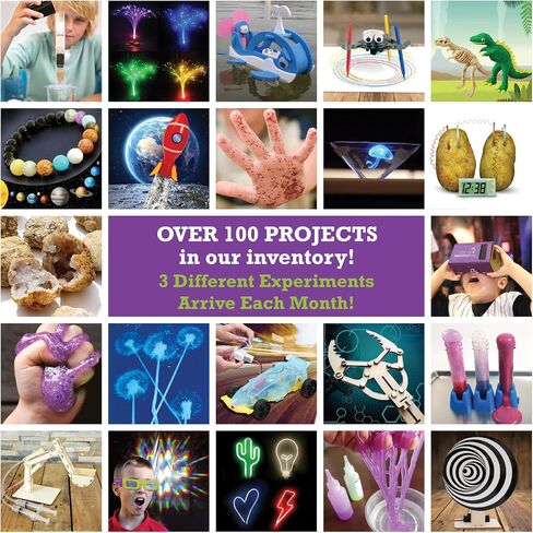 STEM Learning 6 مجموعات مربع الاشتراك الشهرية مع 18 مشروعًا - ألعاب بناء المدارس عن بُعد في الصيف - العلوم والتكنولوجيا والهندسة والرياضيات - أنشطة للأطفال الأولاد والبنات الذين تتراوح أعمارهم بين 7 و 12 عامًا in Saudi Arabia