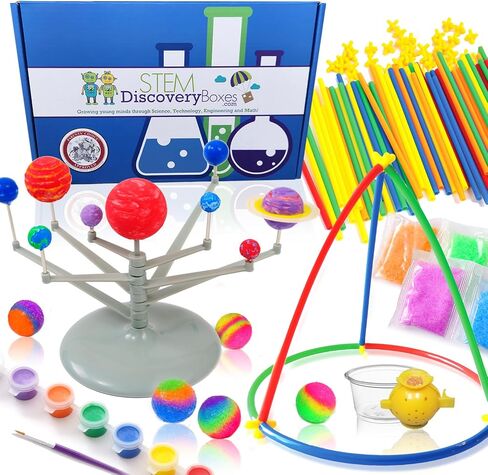 STEM Learning 6 مجموعات مربع الاشتراك الشهرية مع 18 مشروعًا - ألعاب بناء المدارس عن بُعد في الصيف - العلوم والتكنولوجيا والهندسة والرياضيات - أنشطة للأطفال الأولاد والبنات الذين تتراوح أعمارهم بين 7 و 12 عامًا in Saudi Arabia