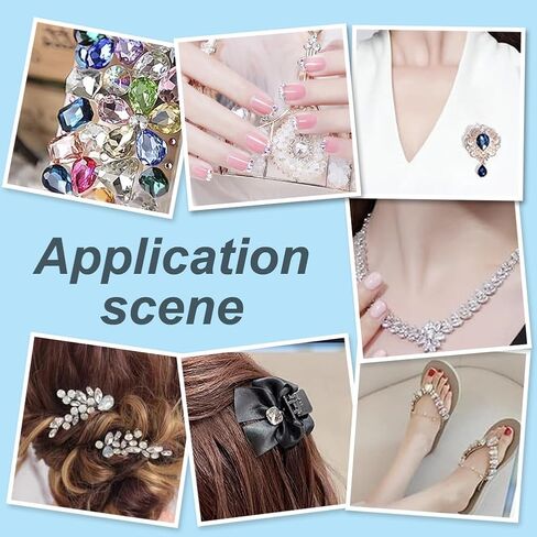 1200pcs 4 أحجام من الكريستال AB حصان حصان أحجار راين بريق Gems مسطحة الظهر ماركيز أحجار الحلق in Saudi Arabia