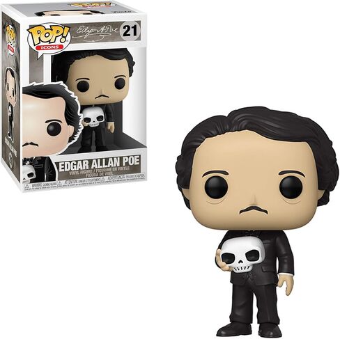 Funko Pop! Icons: Edgar Allan Poe w/Skull in Saudi Arabia
