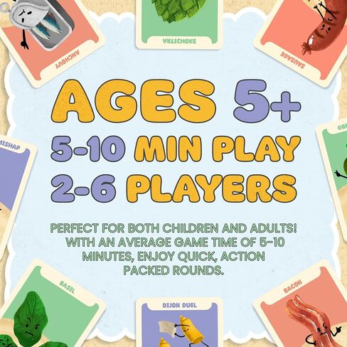 Family Card Game - Fun Game for Kids, Families, Teens, and Adults. Easy, Fast-paced. 2-6 Players Ages 5+. Birthday Gifts, Parties, Game Night, Travel, Camping, Stocking Stuffers. in Saudi Arabia