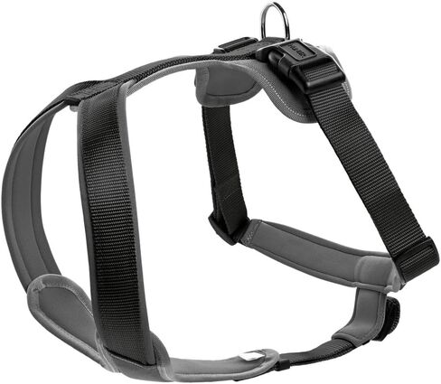 Hunter Neoprene Dog Harness ، كبير ، التوت/الأسود in Saudi Arabia