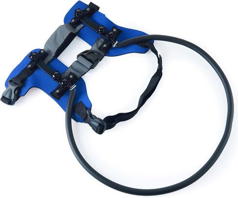Halo Harness for Blind Dogs, Protective Dog Collar with Adjustable Strap, Blue Blind Dog Protection Halo, Comfortable, Lightweight, Ideal for Dogs 4-10kg, Neck Size 28-40cm in Saudi Arabia