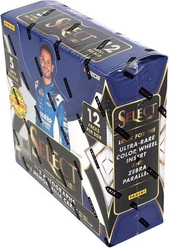 2025 Panini Select NASCAR Racing Hobby Trading Card Box (2 Autographs per Box!) in Saudi Arabia