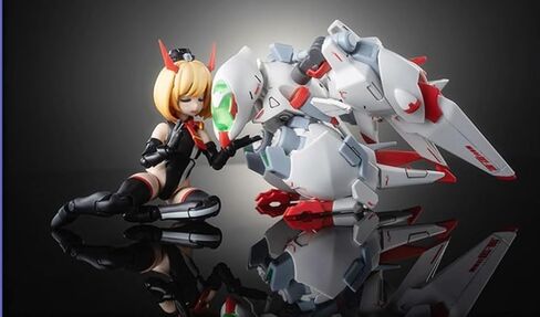 Hemoxian BigFirebird x Plastic Model Kits: Full-Time Jijia, Kelly Janet, Mecha Musume, Anime Style Collectible Action Figures in Saudi Arabia
