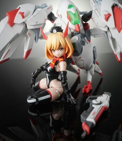 Hemoxian BigFirebird x Plastic Model Kits: Full-Time Jijia, Kelly Janet, Mecha Musume, Anime Style Collectible Action Figures in Saudi Arabia