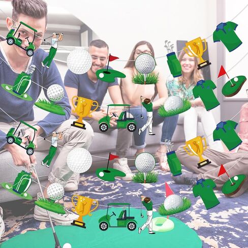 Golf Party Decorations - Golf Birthday Decorations Golf Themed Party Decorations Golf Decor Golf Banner Retirement Party Decor for Golf Lover in Saudi Arabia