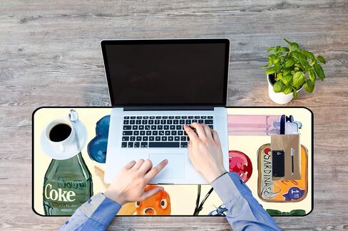 لوحة المكتب النابضة بالحياة ، وسادة الماوس المكتبية المزخرفة ، وسادة لوحة مفاتيح ألعاب بيج كبيرة ، ومضحكة كبيرة إضافية ، وسادة كمبيوتر محمول ، ومكتب مكتب ديكور ، جمالية للنساء 31.5 "x15.7" in Saudi Arabia