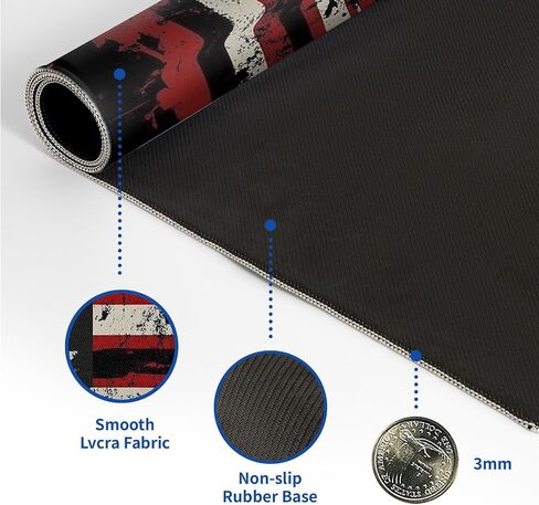 Japanese Mouse Pad, Large Japanese Desk Mat, XL Anime Gaming Keyboard Mat, Non-Slip Rubber Base, Big Extended Desk Protector for Office and Home, 31.5"x11.8" in Saudi Arabia
