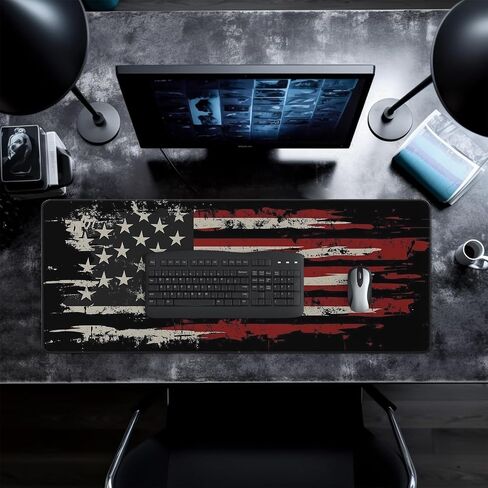 Japanese Mouse Pad, Large Japanese Desk Mat, XL Anime Gaming Keyboard Mat, Non-Slip Rubber Base, Big Extended Desk Protector for Office and Home, 31.5"x11.8" in Saudi Arabia
