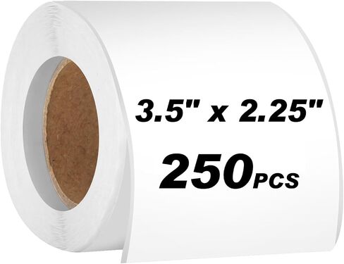 250pcs 3.5 x 2.25 Inch Blank Name Tag Stickers for Classroom, Removable Freezer Labels for Storage Bins Jars Food Containers Box Easy Peel Off Tear Resistant No Residue Moving Labels to Write On in Kuwait