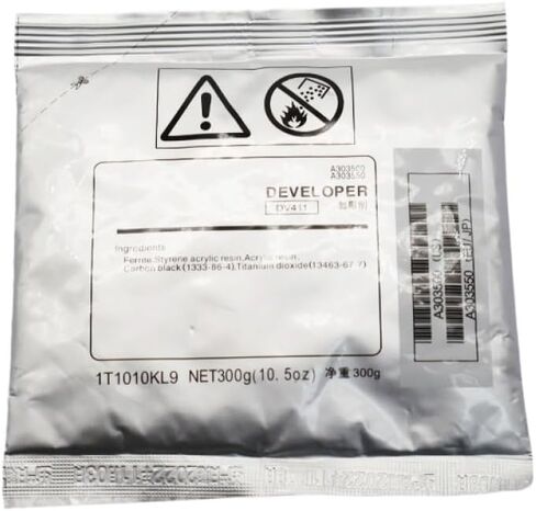 DV411 DV 411 Powder Developer Compatible with 223 283 363 423 7828 1 Piece BK300g in Saudi Arabia