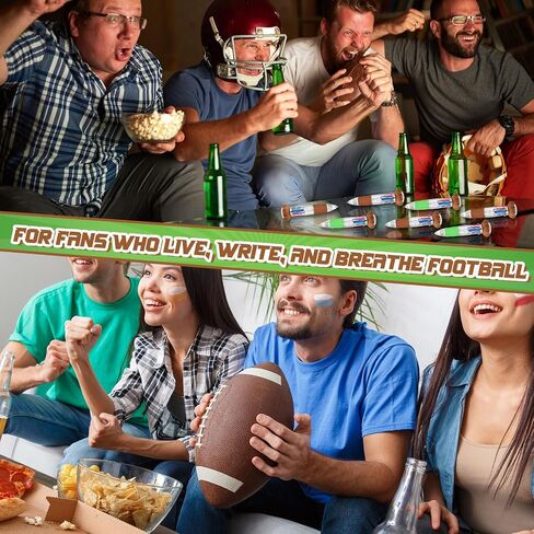 15 PCS Football Party Favors Football Smile Multicolor Pare Pens قابلة للسحب 4 في 1 لصالح طلاب الحفلات الرياضية المدرسية المكتبية in Saudi Arabia