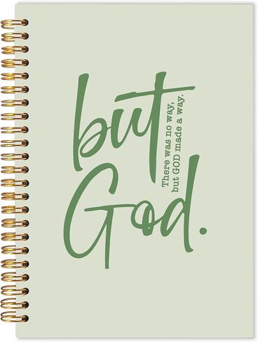 Beserh Inspirational Christian Bible Journals for Women Men ، لكن God Christian Green Notebook ، مجلة الصلاة للنساء الرجال ، دفاتر الكتاب المقدس لأخذ الملاحظات ، دفتر ملاحظات 5.5 × 8.3 مع 164 صفحة in Saudi Arabia