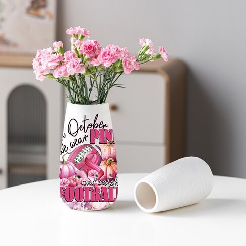 UV DTF Cup Wrap - 5 صفائح توعية بسرطان الثدي UV DTF Cup Wraps لـ 16 Oz RIBBON DTF DTF ملفات شارات UV DTF مخصصة لملصقات الكؤوس الزجاجية DIY الخشب in Kuwait