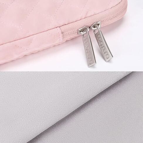 MOSISO Compatible with MacBook Air 13 inch Case 2024 2023 2022 M3 A3113 M2 A2681 Touch ID, Plastic Hard Shell Case&Keyboard Cover&Screen Film&Pouch&Bag with Pocket&Small Case, Crystal Clear&Chalk Pink in Saudi Arabia