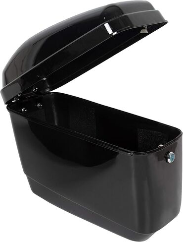 KUAFU Universal Motorcycle Hard Saddlebag Trunk W/Lights W/Locks Compatible with Honda Yamaha Harley Suzuki Kawasaki Motorcycle in Saudi Arabia