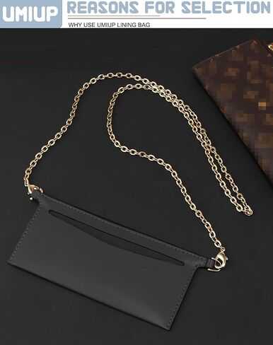 محفظة جلدية إدراج منظم مجموعة حقائب اليد لإميلي ، جيب المقسم داخل القابض للنساء ، إميلي محفظة لحقيبة LV Sarah Inner ، وتحويل محفظة الطفلة الطويلة الكلاسيكية إلى حقيبة Crossbody in Kuwait