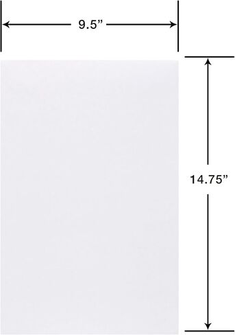 صناديق الهدايا الأمريكية بيضاء مع أغطية (12- العد ، 14.75 "× 9.5") in Saudi Arabia