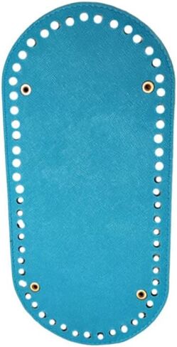 Gogogmee Handbag Insert Shaper Knitting Crochet Bottom Pad Pu Leather Bag Shaper Nail Bottom Shaper Pad Knitting Bag Bottom Crochet Bags Nail Bottom Leather Purses Tode Material Manicure in Saudi Arabia