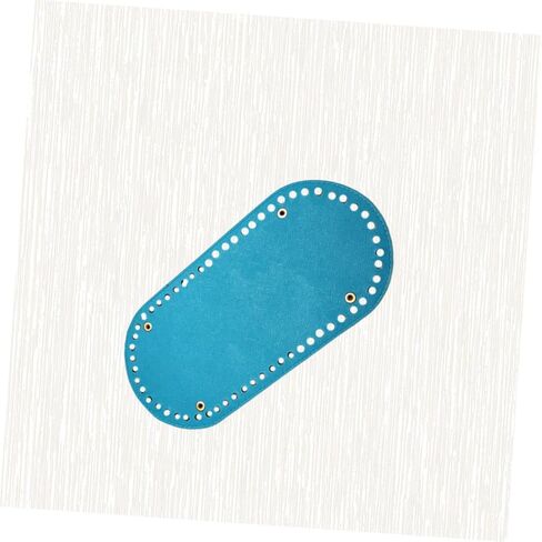 Gogogmee Handbag Insert Shaper Knitting Crochet Bottom Pad Pu Leather Bag Shaper Nail Bottom Shaper Pad Knitting Bag Bottom Crochet Bags Nail Bottom Leather Purses Tode Material Manicure in Saudi Arabia
