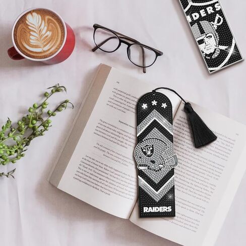 Diamond Art Bookmarks, 4 PCS Diamond Painting Acrylic Bookmarks with Tassel, Gift for Reader Crafts Lovers in Saudi Arabia