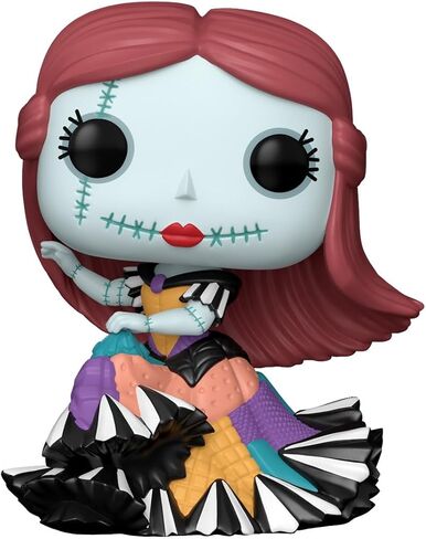 فونكو بوب! ديزني: The Nightmare قبل عيد الميلاد - Couture Sally - شخصية فينيل قابلة للتحصيل - فكرة الهدية - البضائع الرسمية - ألعاب للأطفال والبالغين - نموذج نموذج لهواة الجمع in Saudi Arabia