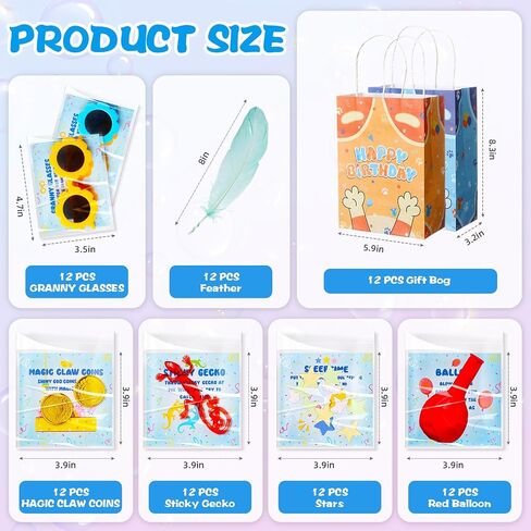 Vanblue 144Pcs Blue Color Dog Party Favors,Birthday Decorations Supplies for Kids,Red Balloon,Sticky Gecko with Cards Pinata Stuffers,Gift Bag Goodie Bag Stuffers,Classroom Rewards,Family Games in Saudi Arabia