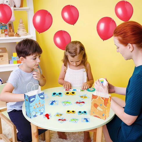 Vanblue 144Pcs Blue Color Dog Party Favors,Birthday Decorations Supplies for Kids,Red Balloon,Sticky Gecko with Cards Pinata Stuffers,Gift Bag Goodie Bag Stuffers,Classroom Rewards,Family Games in Saudi Arabia