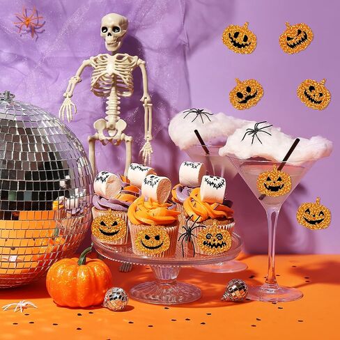 COCHIE Halloween Stickers Decorations, 480 1-1/2 Inch Laser Self-Adhesive Halloween J-O-Lantern Stickers Tags Label Decal for Envelopes Craft Card Seal Gifts Candy Bags Party Decor Supplies (Ghost) in Saudi Arabia