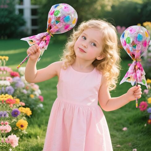 تفضل بحفلات Lollipop للأطفال ، 24 Pack Giant Lollipop Return Gifts for Birthday Form in Kuwait
