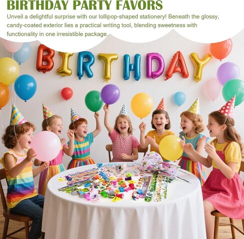 تفضل بحفلات Lollipop للأطفال ، 24 Pack Giant Lollipop Return Gifts for Birthday Form in Kuwait
