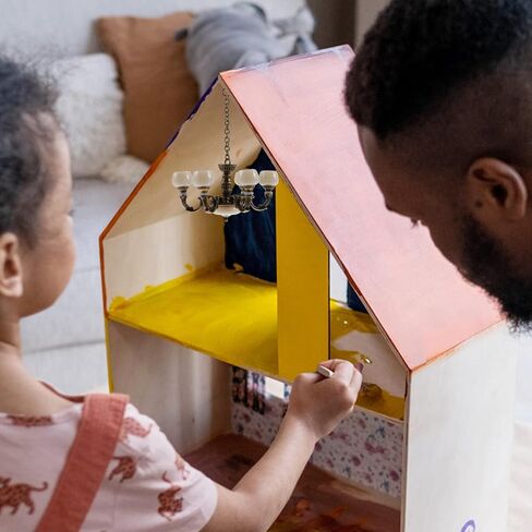 Homsfou Dollhouse Lights ثورة صغيرة السقف ضوء الأثاث المصغر مصابيح قلادة قلادة ديكور الديكور المصغرة ملحقات مصغرة ديكورات منزل للأضواء الزخرفية المنزلية عتيقة عتيقة in Saudi Arabia