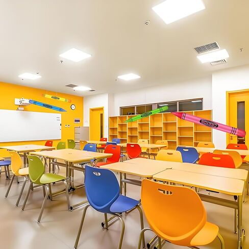 بالون عملاق قابلة للنفخ - يعود إلى زينة بالونات المدارس - لوازم الحفلات والهدايا - (4Crayons) in Kuwait