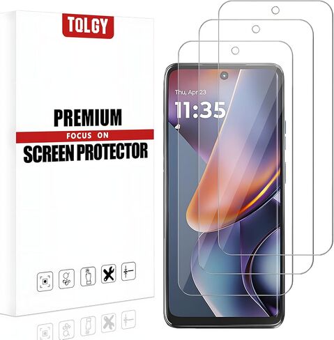 واقي شاشة TQLGY من 3 عبوات لهاتف Samsung Galaxy A13 5G مع 3 عبوات واقٍ لعدسات الكاميرا، فيلم من الزجاج المقسى، صلابة 9H - HD - خالٍ من الفقاعات - مضاد للخدش - سهل التركيب in Kuwait