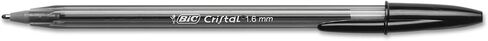 BIC MSB11BK CRISTAL XTRA BOLD PORPORE TUCK PEN ، الحبر الأسود ، 1.6 مم ، غامق ، عشرات in Saudi Arabia