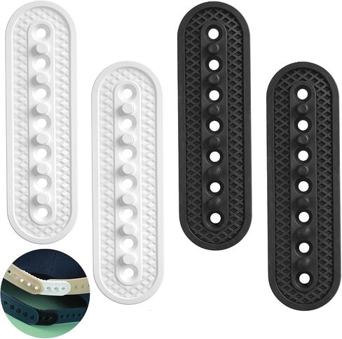 4 Pcs Snapback Extender, Adjustable Hat Extender Snapback, Plastic Hat Extenders, Cap Half Size Extenders With Holes, Hats Snap Buckle Replacement for Fitted Caps, Baseball Hats in Saudi Arabia