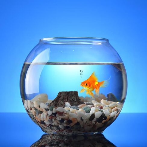 Balacoo Mini Aquarium Tree Stump Decorations: Resin Hollow Tree Trunk Ornament, Aquarium Cave Decor, Betta Fish Tank Driftwood Decor in Saudi Arabia