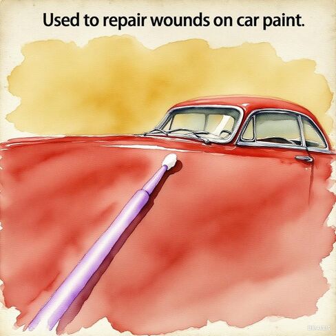 فرش طلاء لمسية لإصلاح شرائح طلاء السيارات، أدوات تطبيق صغيرة للاستعمال مرة واحدة (S: 1.5 مم، M: 2 مم.L2.5 مم) - 300 قطعة in Kuwait