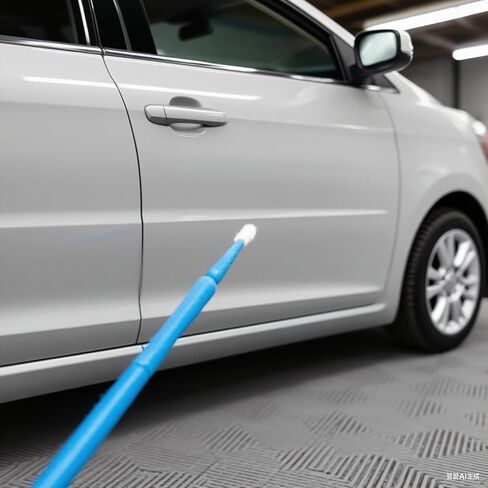 فرش طلاء لمسية لإصلاح شرائح طلاء السيارات، أدوات تطبيق صغيرة للاستعمال مرة واحدة (S: 1.5 مم، M: 2 مم.L2.5 مم) - 300 قطعة in Kuwait