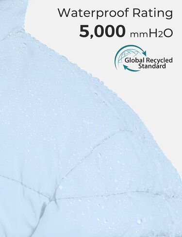 ZSHOW Girls' Long Winter Coat Parka Water Resistant Warm Puffer Jacket in Kuwait