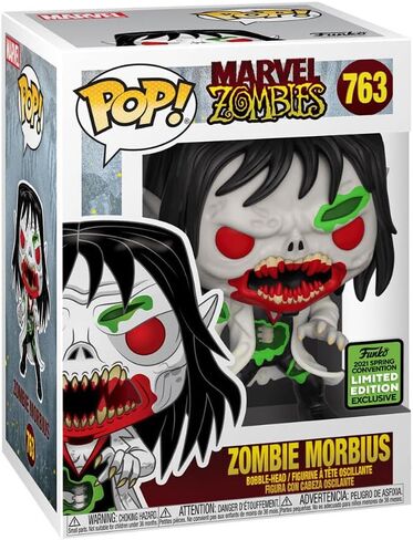 Funko Pop! Marvel Zombies #763 - Morbius Zombie 2021 Spring Convention Exclusive in Saudi Arabia