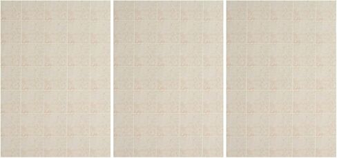 3Pcs Self-Adhesive Miniature Dollhouse Flooring, Peel and Stick Pink Tile Stickers for 1:12 Mini House Decor, 11.73 X 8.26 Inch in Saudi Arabia