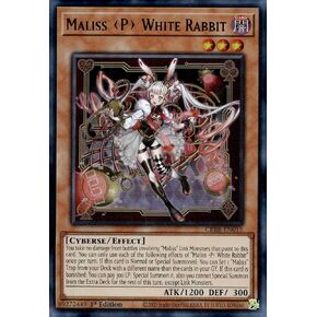 Maliss P White Rabbit - CRBR -EN015 - Ultra Rare - 1st Edition in Kuwait