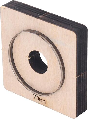 Leather Cutting Die Round Shape Punch Cutter Craft Tool 70mm Diameter for Paper Rubber in Saudi Arabia